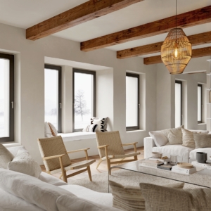 Finestre battenti con anta in vista