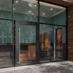 Porte in alluminio Schüco